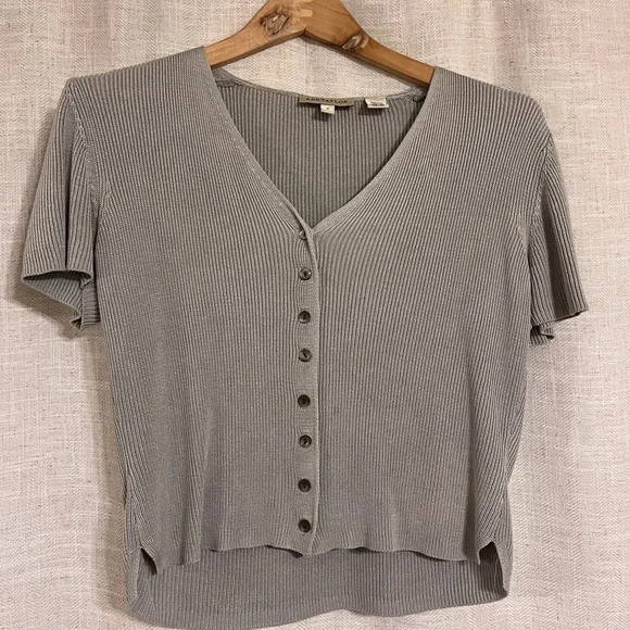 Vintage Ann Taylor Ribbed Top - Picture 3 of 4